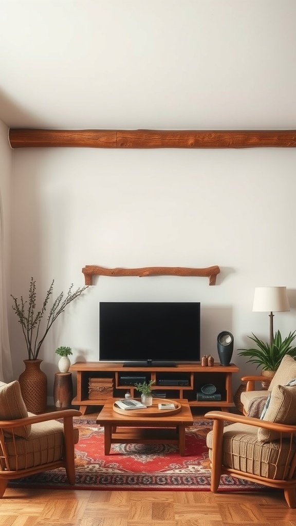 rustic wood elements for charm