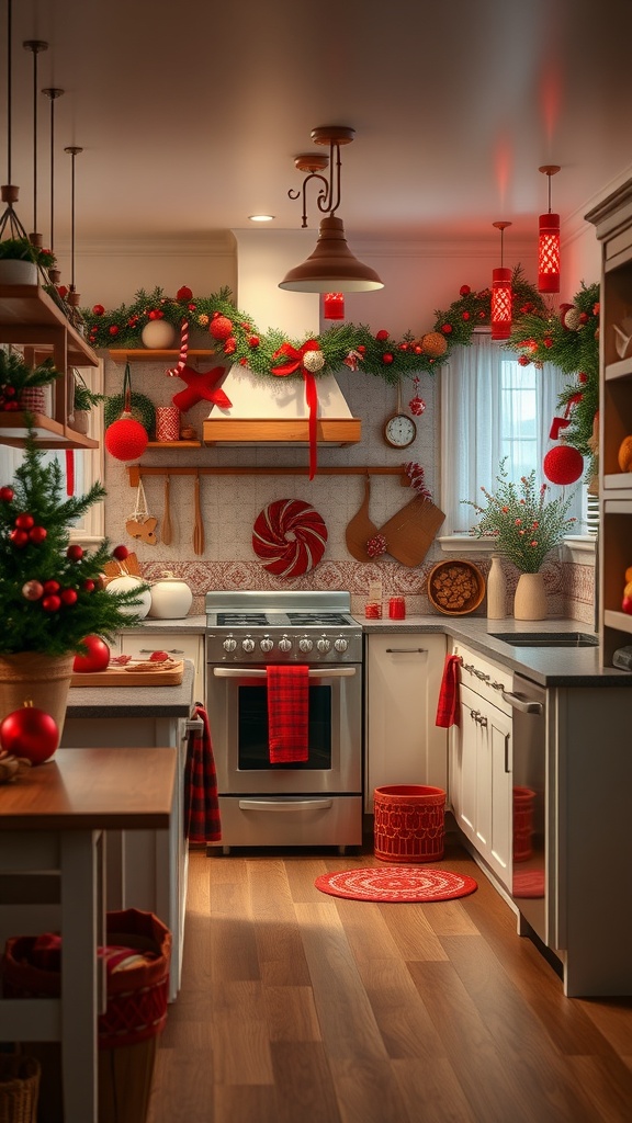 seasonal red d%C3%A9cor for festive touches