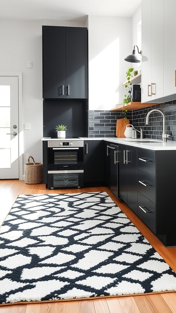 stylish kitchen rugs