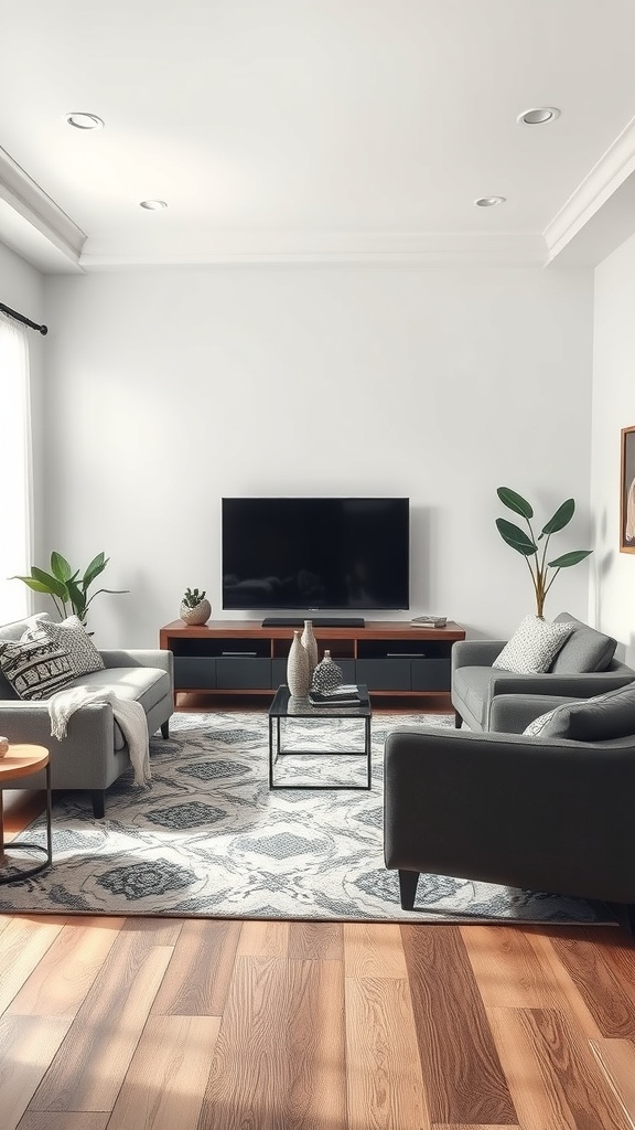 stylish rugs to define the space