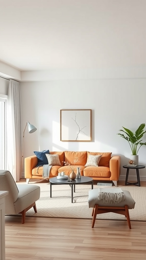 subtle color accents